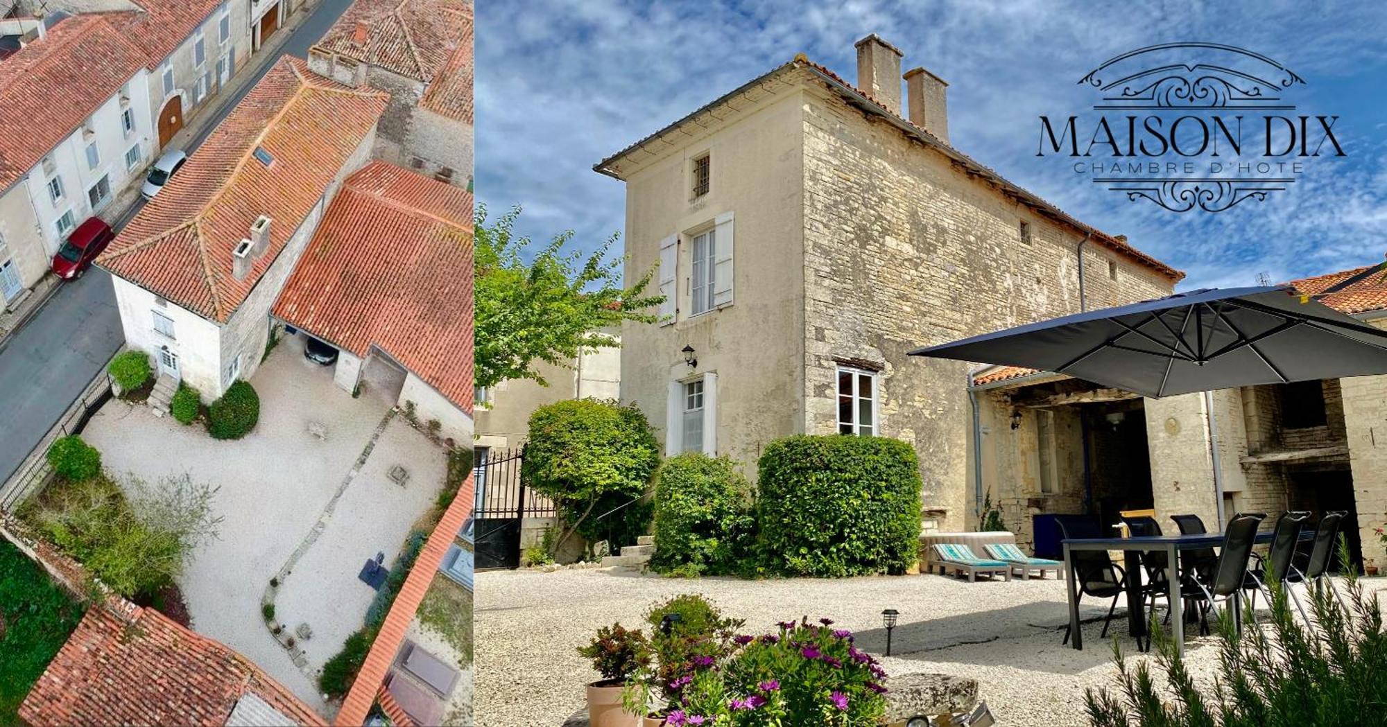 Maison Dix Tusson Exterior photo